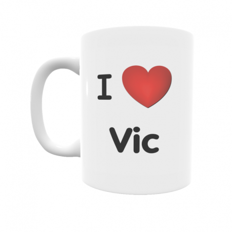 Taza - I ❤ Vic