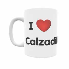Taza - I ❤ Calzadilla