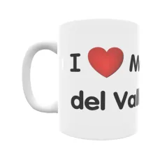 Taza - I ❤ Montornès del Vallès Regalo original y funcional. Taza personalizada de tu localidad.