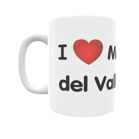 Taza - I ❤ Montornès del Vallès Regalo original y funcional. Taza personalizada de tu localidad.