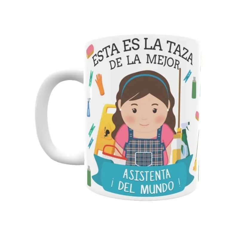 Taza Asistente de Limpieza (Ella)