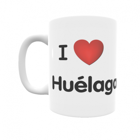 Taza - I ❤ Huélaga