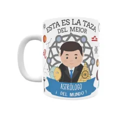 Taza personalizada con tu dedicatoria para EL mejor ASTRÓLOGO