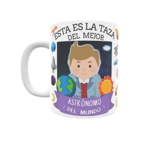 ✅ Taza personalizada para el mejor ASTRÓNOMO ➠ I ❤ Toto´s Shop ®