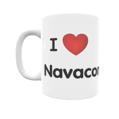 Taza - I ❤ Navaconcejo Regalo original y funcional. Taza personalizada de tu localidad.