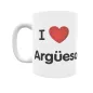 Taza - I ❤ Argüeso