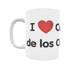 Taza - I ❤ Celada de los Calderones Regalo original y funcional. Taza personalizada de tu localidad.