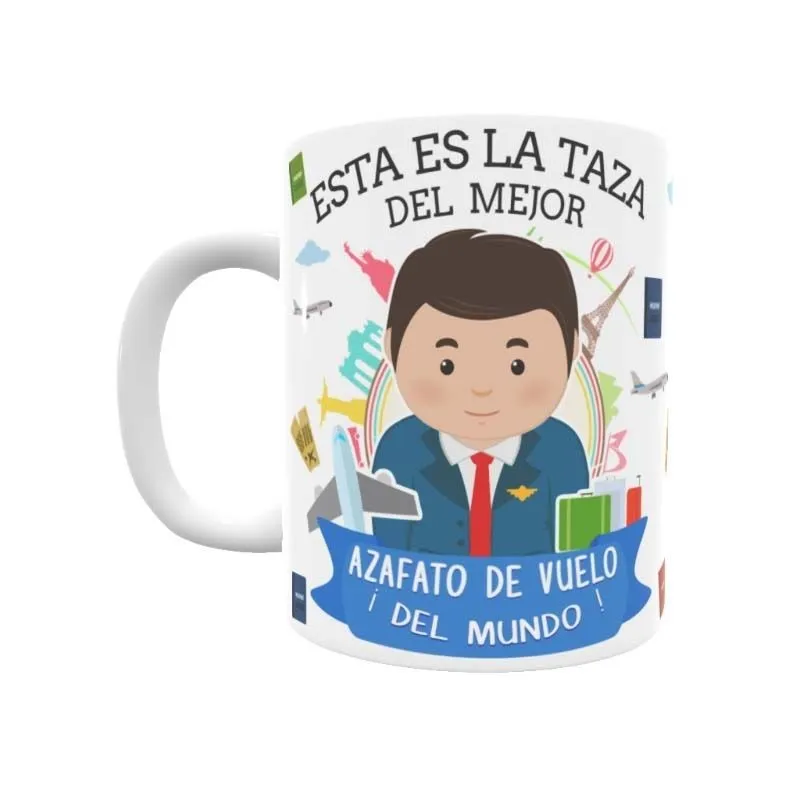 Taza Azafato de Vuelo