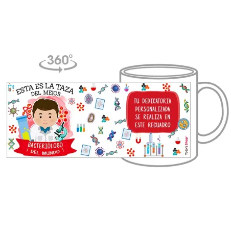 Taza Bacteriólogo