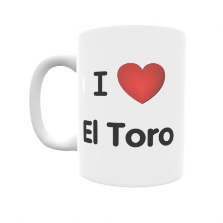 Taza - I ❤ El Toro