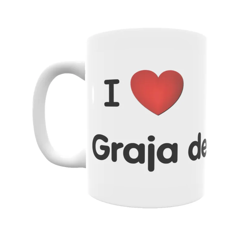 Taza - I ❤ Graja de Iniesta