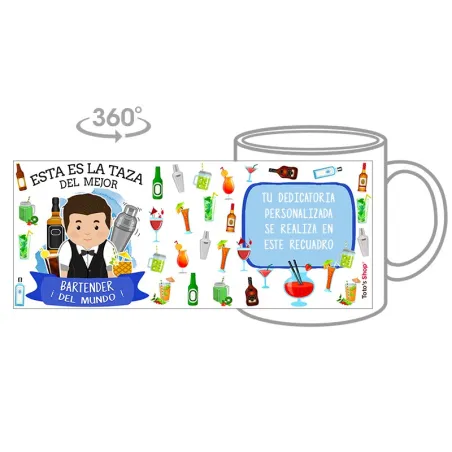 Taza Bartender (Él)