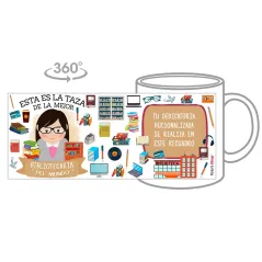 Taza Bibliotecaria