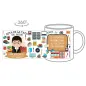 Taza Bibliotecario