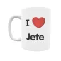 Taza - I ❤ Jete