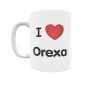 Taza - I ❤ Orexa