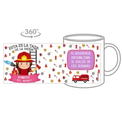 Taza Bombero (Ella)