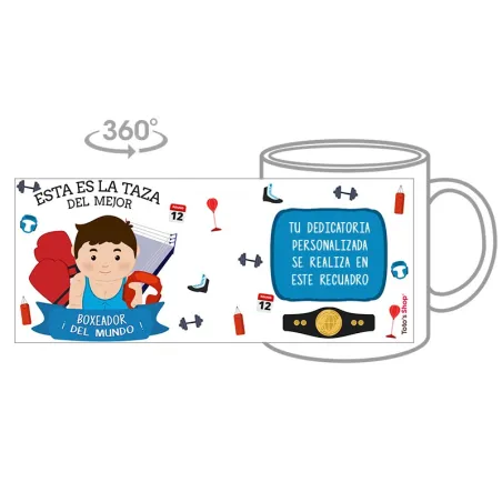 Taza Boxeador