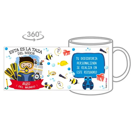 Taza Buzo (Él)