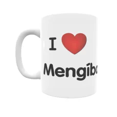 Taza - I ❤ Mengíbar Regalo original y funcional. Taza personalizada de tu localidad.