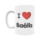 Taza - I ❤ Baélls