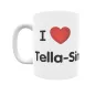 Taza - I ❤ Tella-Sin