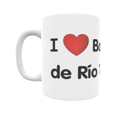 Taza - I ❤ Baños de Río Tobía Regalo original y funcional. Taza personalizada de tu localidad.