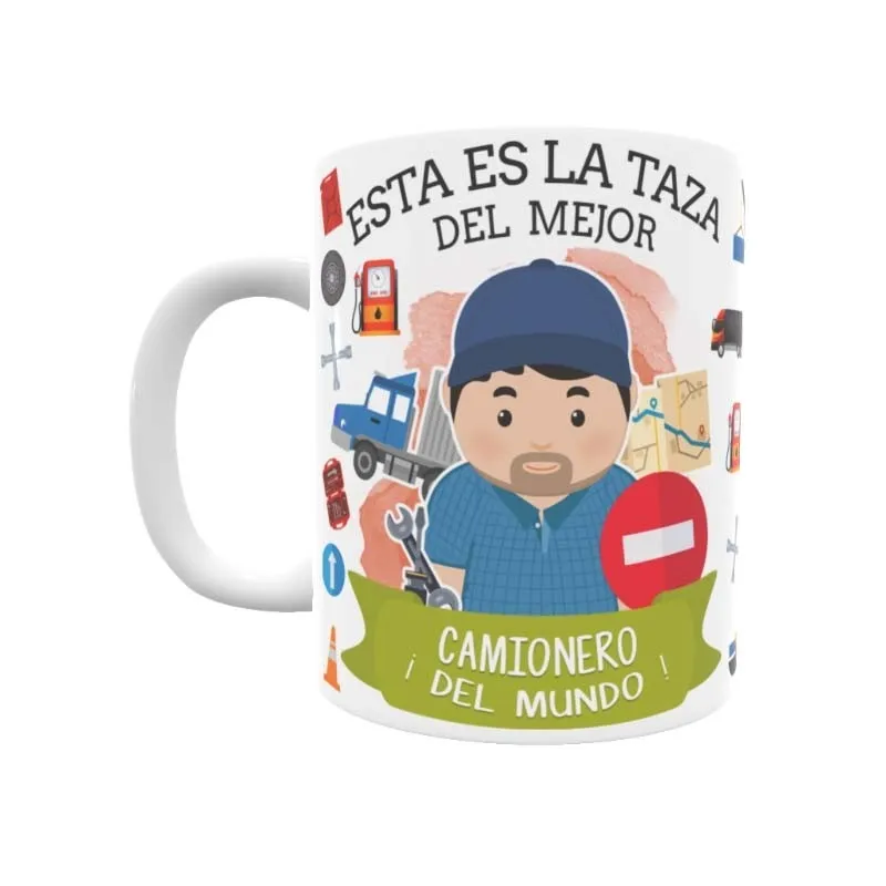 Taza Camionero