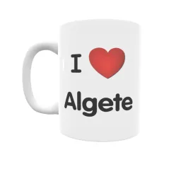 Taza - I ❤ Algete Regalo original y funcional. Taza personalizada de tu localidad.