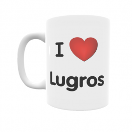 Taza - I ❤ Lugros