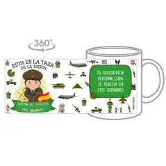 Taza Capitán del Ejército (Ella)