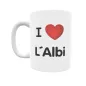 Taza - I ❤ L´Albi