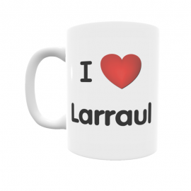 Taza - I ❤ Larraul