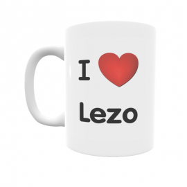 Taza - I ❤ Lezo