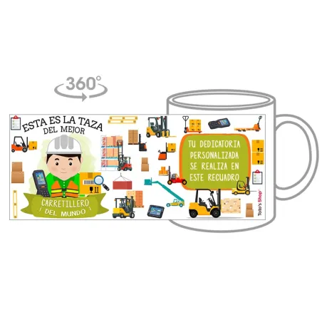 Taza Carretillero