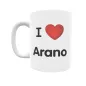 Taza - I ❤ Arano