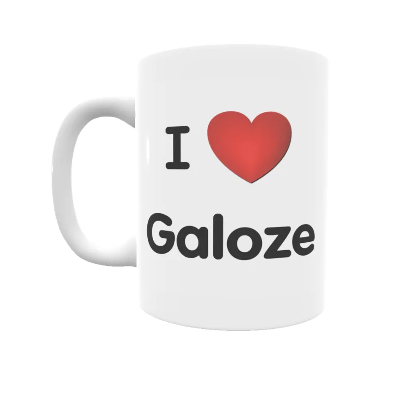 Taza - I ❤ Galoze