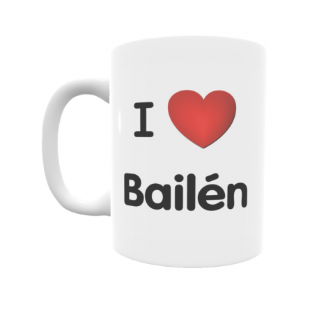 Taza - I ❤ Bailén