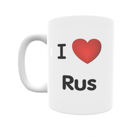 Taza - I ❤ Rus