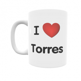 Taza - I ❤ Torres