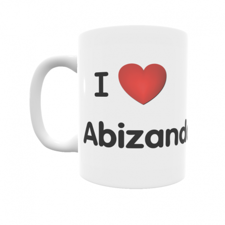 Taza - I ❤ Abizanda