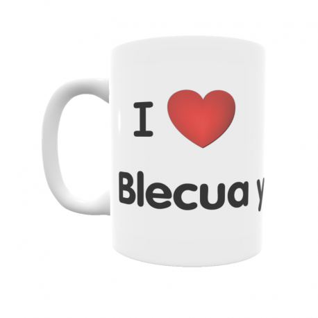 Taza - I ❤ Blecua y Torres