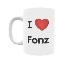 Taza - I ❤ Fonz
