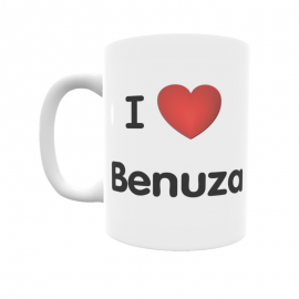 Taza - I ❤ Benuza