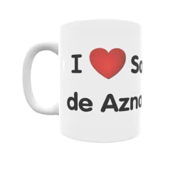 Taza - I ❤ San Juan de Aznalfarache Regalo original y funcional. Taza personalizada de tu localidad.