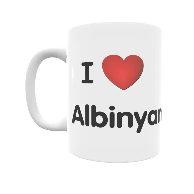 Taza - I ❤ Albinyana