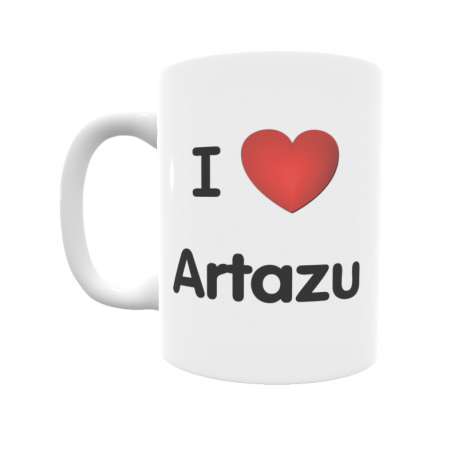 Taza - I ❤ Artazu