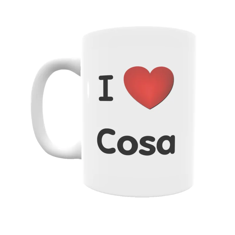 Taza - I ❤ Cosa