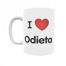 Taza - I ❤ Odieta