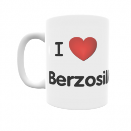 Taza - I ❤ Berzosilla